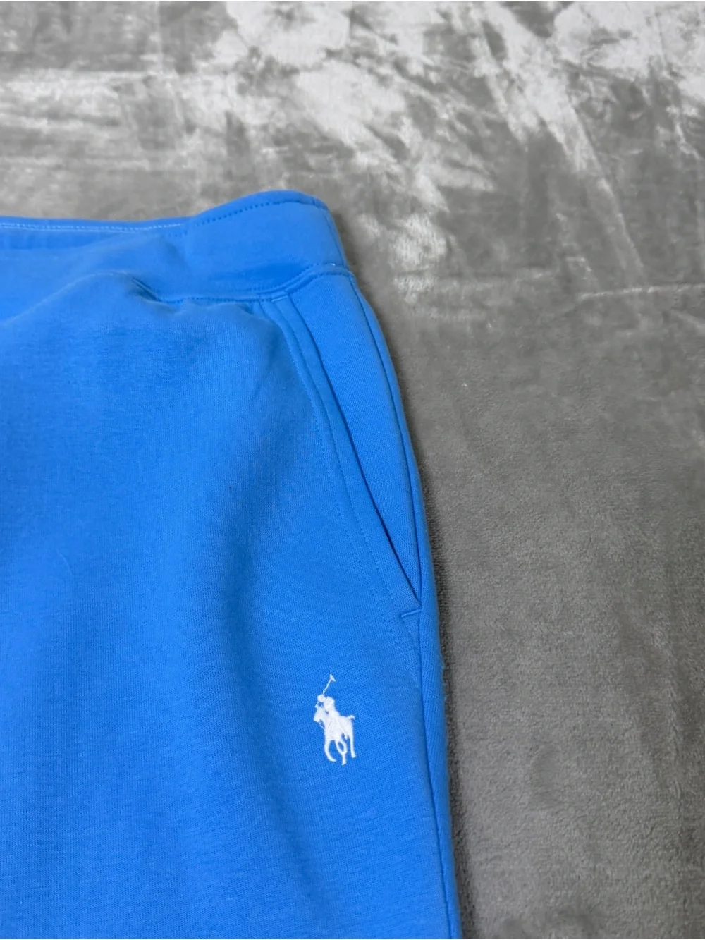 Polo Ralph Lauren Light Blue Double Knit Jogger Pants Men’s Large NWT $125